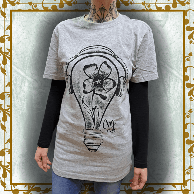 L&#039;ampoule sauvage - Gris clair